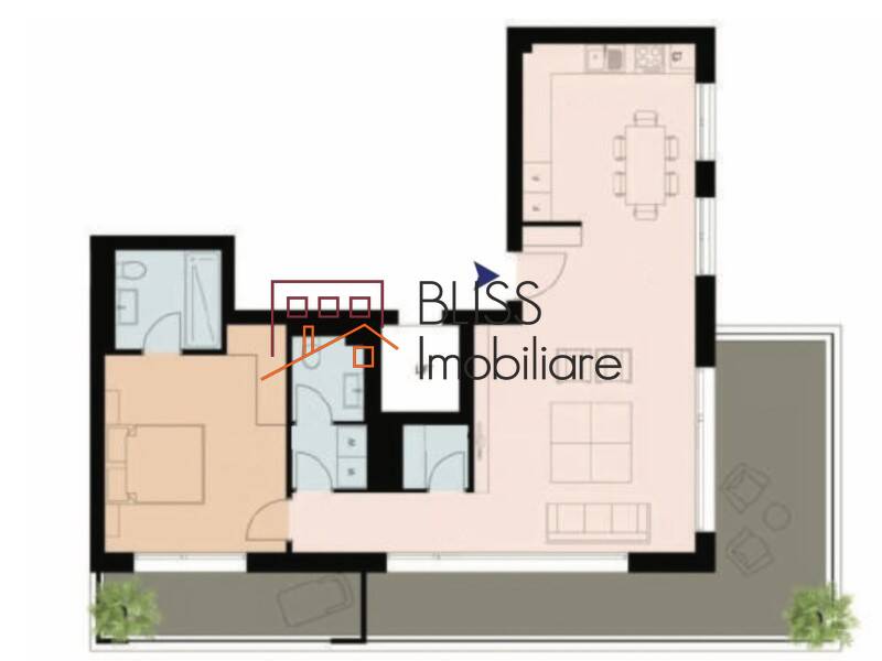 Apartment for Sale Iancu Nicolae | Pipera, Bucharest / Ilfov - 1 Bedroom - ID:113710 | Bliss Imobiliare / Photo 20 - BLISS Imobiliare