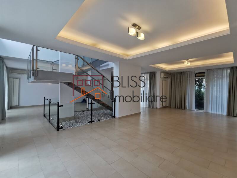 Villa for Rent Iancu Nicolae | Pipera, Bucharest / Ilfov - 5 Bedroom - ID:49778 | Bliss Imobiliare / Photo 7 - BLISS Imobiliare