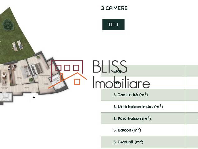 Apartament 3 Camere Cu Gradina Privata Si Finisaje Premium - Brickville | Bliss Imobiliare / Photo 20 - BLISS Imobiliare