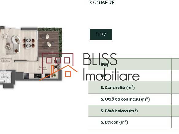 Premium 2 Bedroom Apartment With Balcony In Brickville Jolie Ville, Bucharest / Ilfov | Bliss Imobiliare / Photo 19 - BLISS Imobiliare