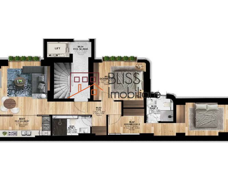 Vila de Inchiriat Delea Veche - 12 Camere - ID:114405 | Bliss Imobiliare / Photo 20 - BLISS Imobiliare