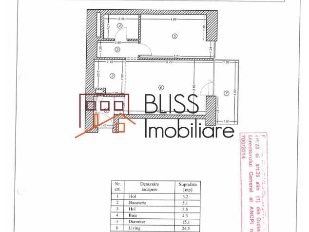 Apartament de Inchiriat Floreasca | Barbu Vacarescu - 2 Camere - ID:104233 | Bliss Imobiliare / Photo 12 - BLISS Imobiliare