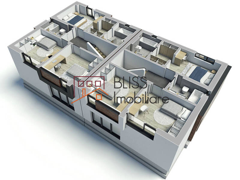 Villa for Sale Mogosoaia, Bucharest / Ilfov - 3 Bedroom - ID:120509 | Bliss Imobiliare / Photo 4 - BLISS Imobiliare