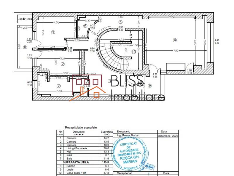 Apartment for Rent Dorobanti | Primaverii | Kiseleff | Aviatorilor, Bucharest - 3 Bedroom - ID:120595 | Bliss Imobiliare / Photo 12 - BLISS Imobiliare