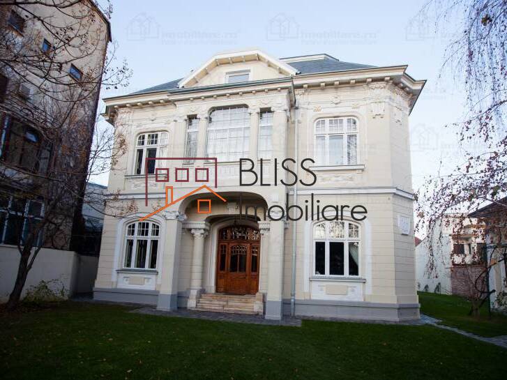 Villa for Rent KM 0 | Ultracentral, Bucharest - 8 Bedroom - ID:27907 | Bliss Imobiliare / Photo 1 - BLISS Imobiliare