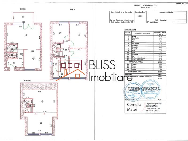 Villa for Rent Iancu Nicolae | Pipera, Bucharest / Ilfov - 3 Bedroom - ID:121066 | Bliss Imobiliare / Photo 15 - BLISS Imobiliare