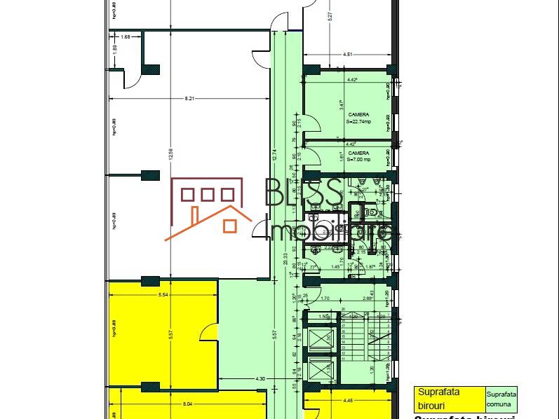 spațiu de birouri de Inchiriat Virtutii - ID:121701 | Bliss Imobiliare / Photo 3 - BLISS Imobiliare