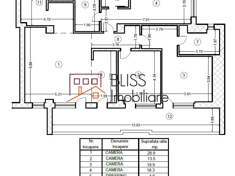 Apartament de Inchiriat Iancu Nicolae | Pipera - 4 Camere - ID:91880 | Bliss Imobiliare / Photo 31 - BLISS Imobiliare