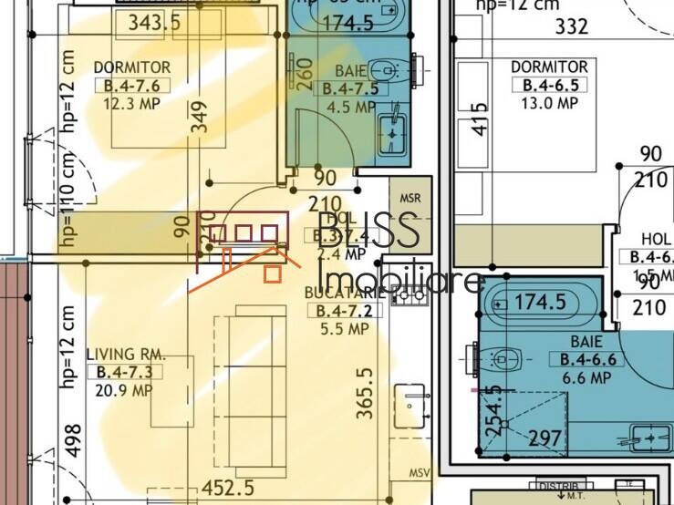 Apartment for Rent Floreasca | Barbu Vacarescu, Bucharest - 1 Bedroom - ID:123259 | Bliss Imobiliare / Photo 5 - BLISS Imobiliare