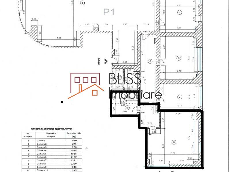 Office space for Rent Herastrau | Nordului, Bucharest - ID:120199 | Bliss Imobiliare / Photo 11 - BLISS Imobiliare