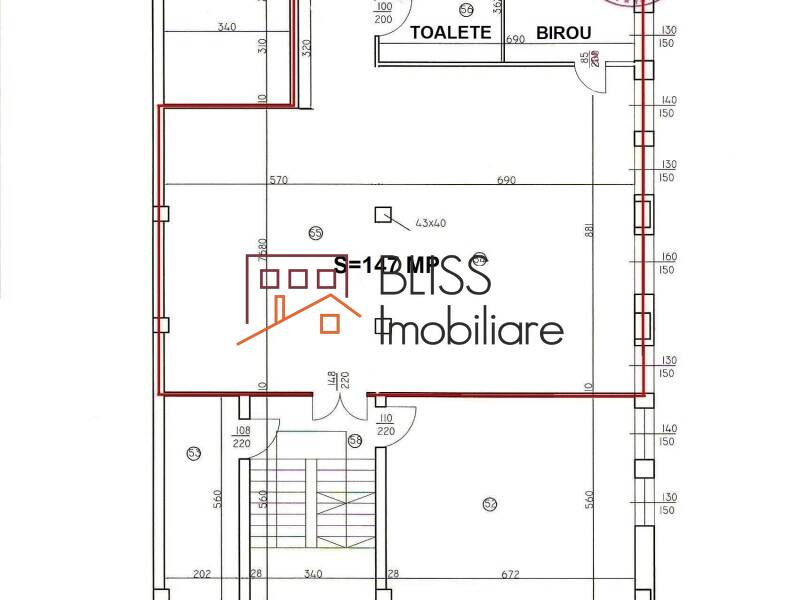 spațiu de birouri de Inchiriat Gara Obor - ID:98296 | Bliss Imobiliare / Photo 10 - BLISS Imobiliare