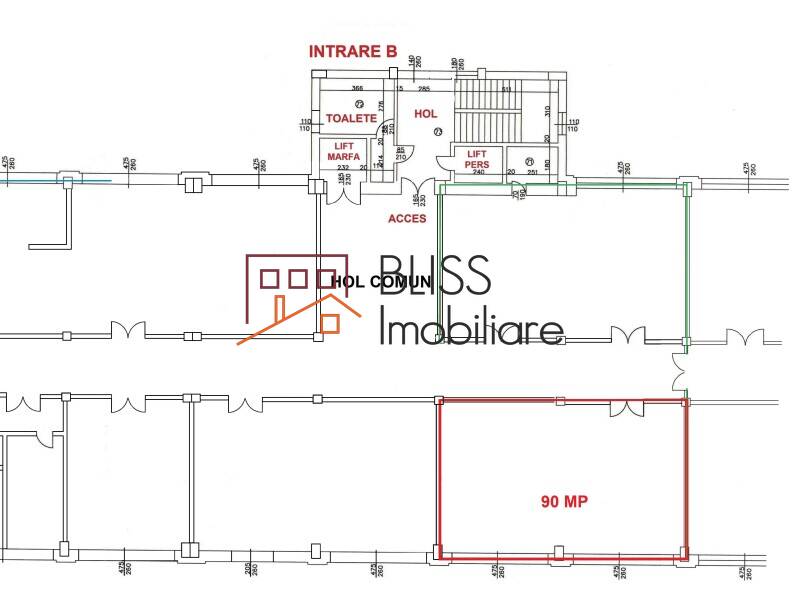 spațiu de birouri de Inchiriat Gara Obor - ID:123765 | Bliss Imobiliare / Photo 10 - BLISS Imobiliare