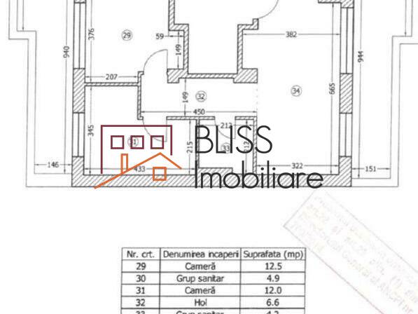 Penthouse apartment for Sale Aviatiei | Promenada mall | Metro Pipera, Bucharest / Ilfov - 2 Bedroom - ID:124028 | Bliss Imobiliare / Photo 15 - BLISS Imobiliare