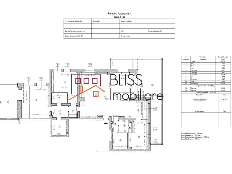 Apartament de Inchiriat Herastrau | Nordului - 3 Camere - ID:15046 | Bliss Imobiliare / Photo 13 - BLISS Imobiliare