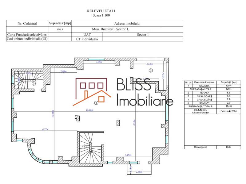 Villa for Rent Dorobanti | Primaverii | Kiseleff | Aviatorilor, Bucharest - 4 Rooms - ID:124774 | Bliss Imobiliare / Photo 3 - BLISS Imobiliare