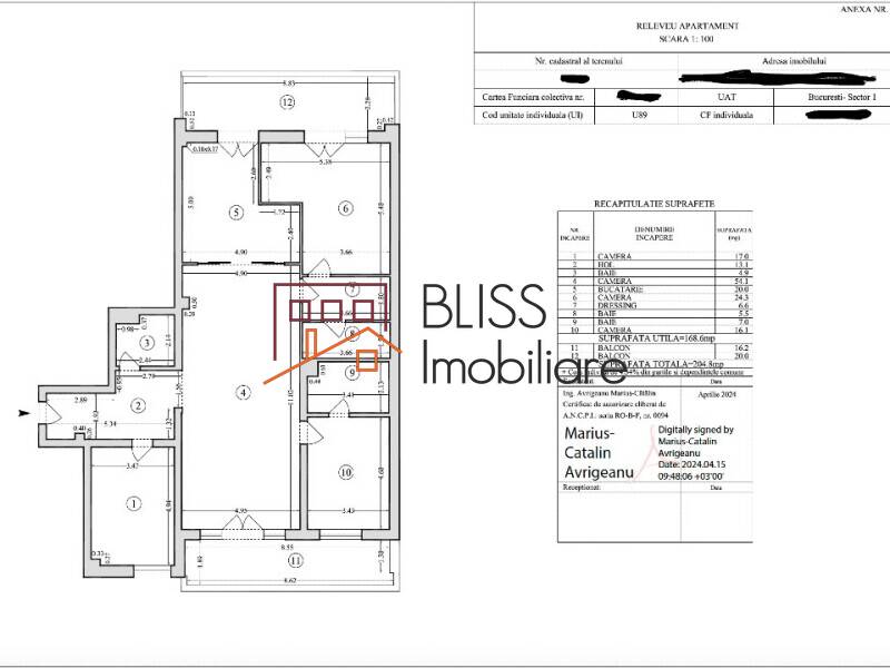 Apartament 4 Camere Lux Herastrau – 205 Mp, 2 Parcari, Terase | Bliss Imobiliare / Photo 36 - BLISS Imobiliare