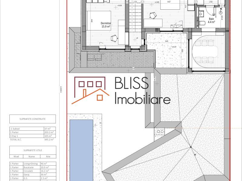 Vila Moderna Cu Piscina, 4 Dormitoare | Bliss Imobiliare / Photo 17 - BLISS Imobiliare