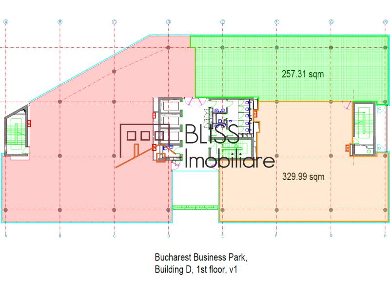 spațiu de birouri de Inchiriat Presei Libere - ID:142827 | Bliss Imobiliare / Photo 13 - BLISS Imobiliare