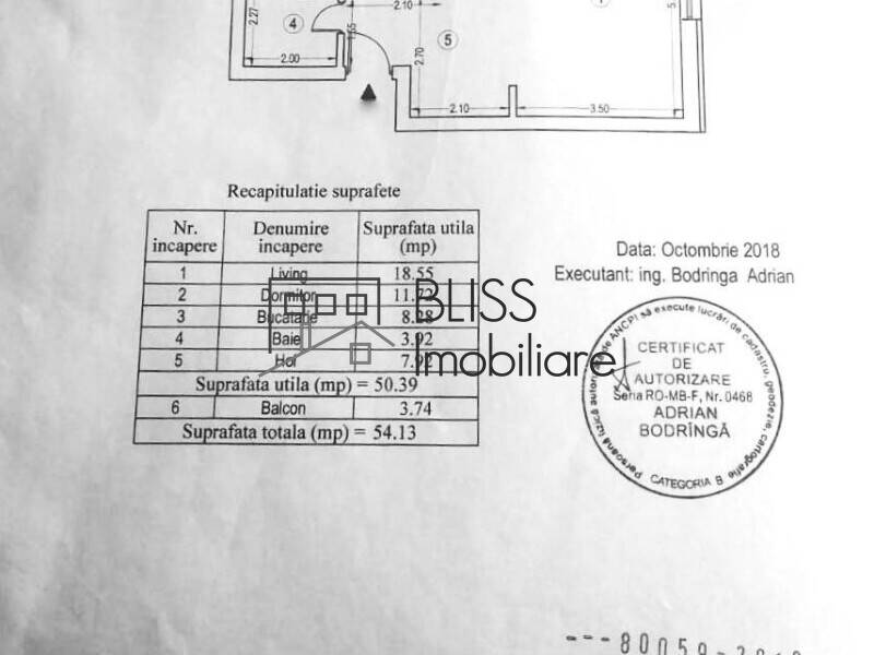 Apartament 2 Camere Cotroceni Smart Residence Plevnei | Bliss Imobiliare / Photo 9 - BLISS Imobiliare