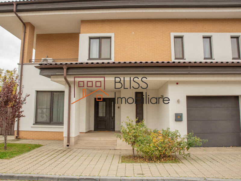 Villa for Rent Iancu Nicolae | Pipera, Bucharest / Ilfov - 5 Bedroom - ID:45377 | Bliss Imobiliare / Photo 1 - BLISS Imobiliare