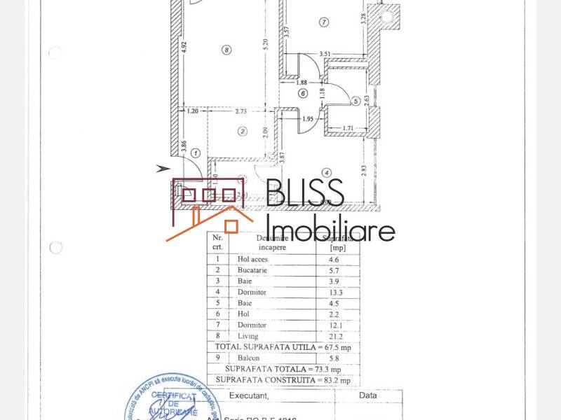 Apartament 3 Camere One Lake Club – 67 Mp, Mobilat, Parcare | Bliss Imobiliare / Photo 7 - BLISS Imobiliare