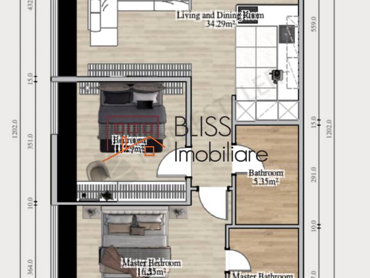 3-Room Apt One Verdi Park |88sqm & Parking, Bucharest | Bliss Imobiliare / Photo 27 - BLISS Imobiliare