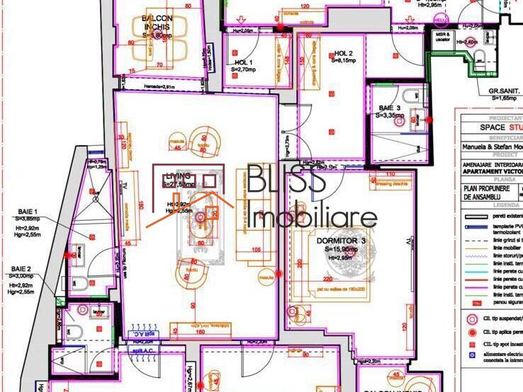 Luxury 3-Bedroom Apartment Calea Victoriei – 138 Sqm, Bucharest | Bliss Imobiliare / Photo 17 - BLISS Imobiliare