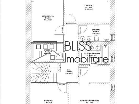 Villa for Rent Iancu Nicolae | Pipera, Bucharest / Ilfov - 4 Bedroom - ID:144457 | Bliss Imobiliare / Photo 16 - BLISS Imobiliare