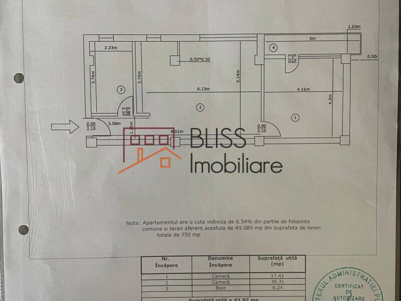 2-Bedroom Apartment, 62 Sqm Usable Area, Fully Furnished, Matei Millo, Bucharest / Ilfov | Bliss Imobiliare / Photo 11 - BLISS Imobiliare