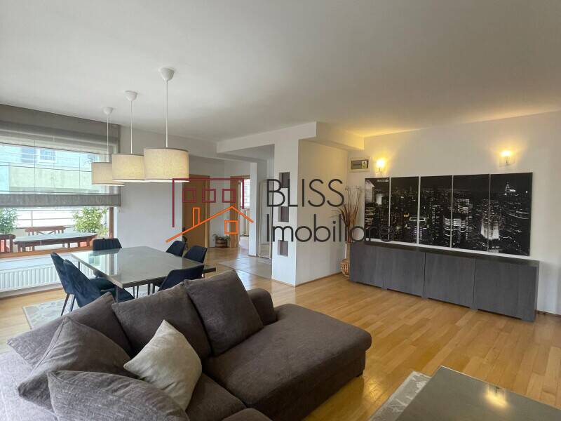3-Bedroom Apartment Herastrau – 180 Sqm, Parking, Elevator, Furnished, Bucharest | Bliss Imobiliare / Photo 4 - BLISS Imobiliare