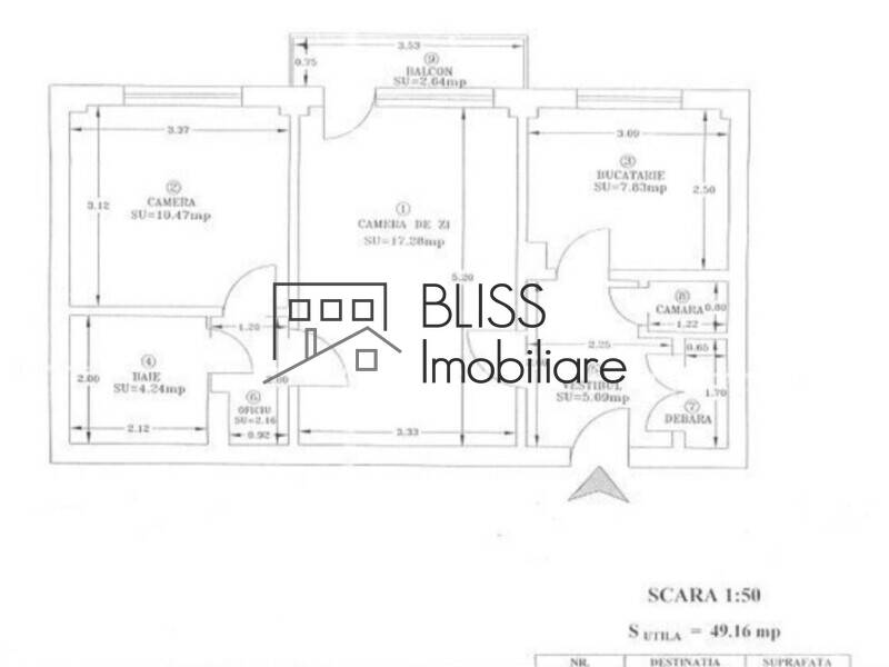 Apartament 2 Camere Stefan Cel Mare, 3 Minute Metrou, Bloc Reabilitat | Bliss Imobiliare / Photo 13 - BLISS Imobiliare