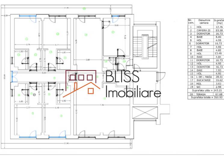 Resedinta De Lux Cu 5 Camere Si 243mp Utili Intr-un Bloc Boutique | Bliss Imobiliare / Photo 38 - BLISS Imobiliare
