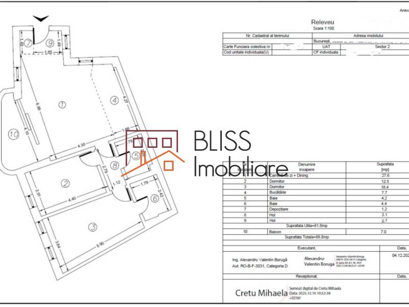 Apartament In Bloc Boutique KM 0 | 2 Locuri De Parcare | Ultracentral | Bliss Imobiliare / Photo 21 - BLISS Imobiliare