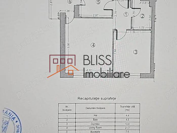 Apartament 2 Camere Mobilat, Cu Terasa Si Parcare | Bliss Imobiliare / Photo 7 - BLISS Imobiliare