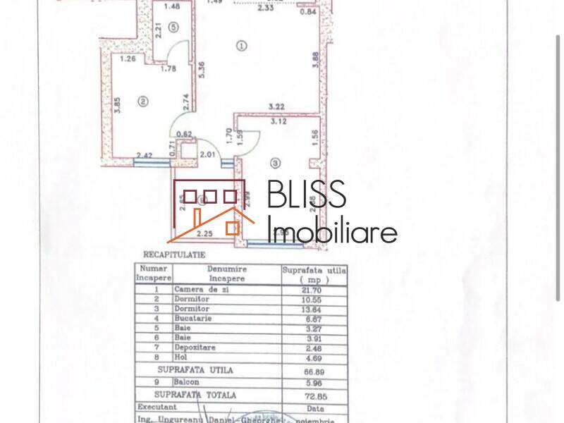 Furnished 2-Bedroom Apartment With Balcony, Bucharest / Ilfov | Bliss Imobiliare / Photo 19 - BLISS Imobiliare