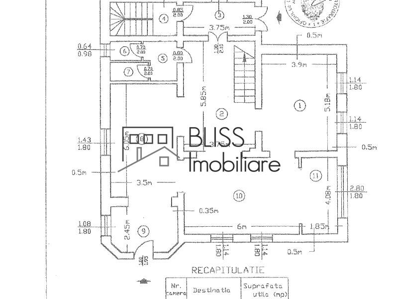 Vila Interbelica 14 Camere Cu Garaj Si Curte | Dorobanti Bucuresti | Bliss Imobiliare / Photo 19 - BLISS Imobiliare