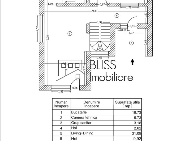 Casa Individuala 4 Camere, 142 Mp Utili, Teren 423 Mp – Tunari, Ilfov | Bliss Imobiliare / Photo 35 - BLISS Imobiliare