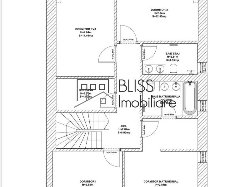Fully Furnished 3-Bedroom Villa With Private Garden, 161sqm, Bucharest / Ilfov | Bliss Imobiliare / Photo 16 - BLISS Imobiliare