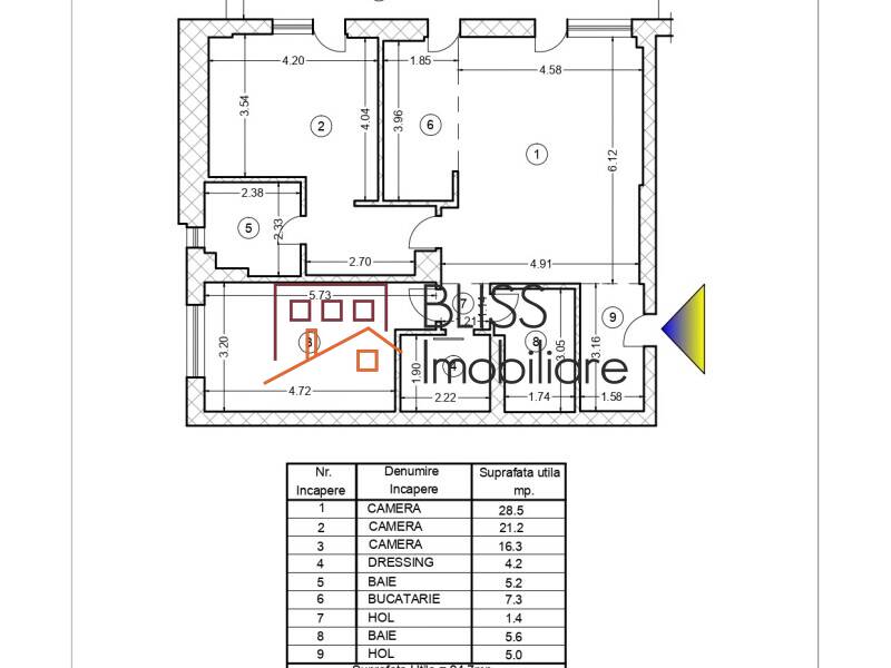 Apartament Modern Cu 3 Camere Si Gradina Privata | Bliss Imobiliare / Photo 31 - BLISS Imobiliare