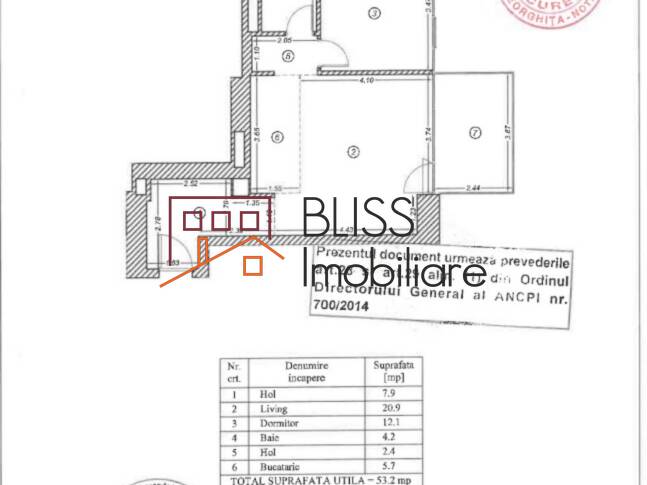 Apartament de Inchiriat Floreasca | Barbu Vacarescu - 2 Camere - ID:123260 | Bliss Imobiliare / Photo 6 - BLISS Imobiliare