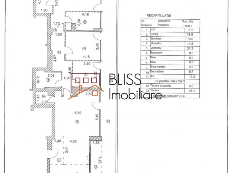 3-Bedroom Penthouse WIN Herastrau – 139 Sqm, Luxury, 2 Parking, Bucharest | Bliss Imobiliare / Photo 19 - BLISS Imobiliare