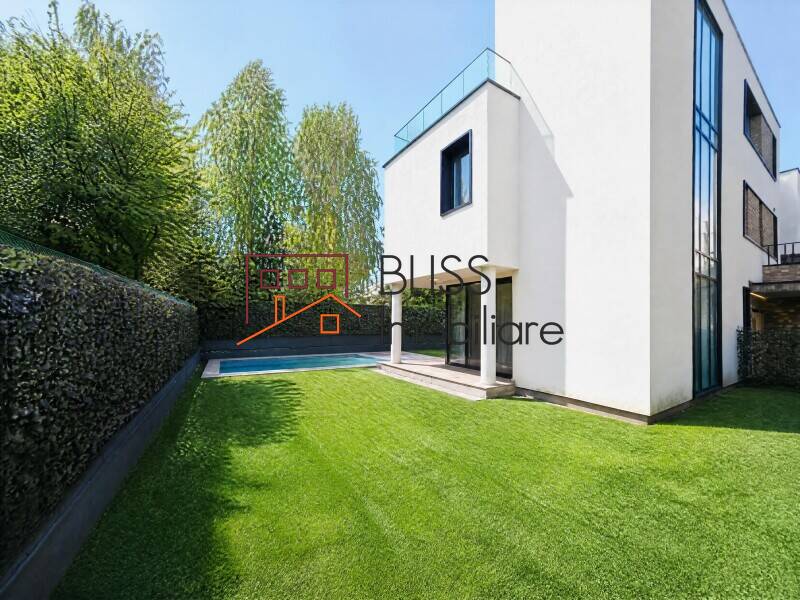 Vila 5 Camere Mobilata, Piscina Privata, Garaj | T9 Residence Pipera | Bliss Imobiliare / Photo 53 - BLISS Imobiliare