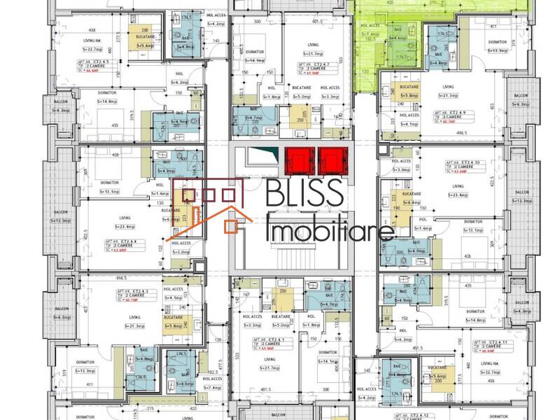 Apartament 2 Camere Cotroceni, One Cotroceni Park, Parcare Si Metrou | Bliss Imobiliare / Photo 20 - BLISS Imobiliare