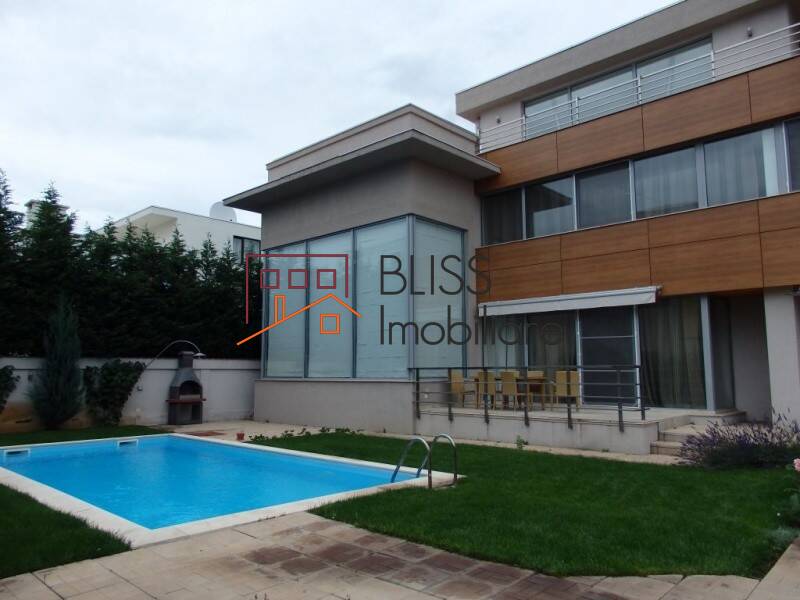 Villa for Rent Iancu Nicolae | Pipera, Bucharest / Ilfov - 4 Bedroom - ID:31540 | Bliss Imobiliare / Photo 1 - BLISS Imobiliare