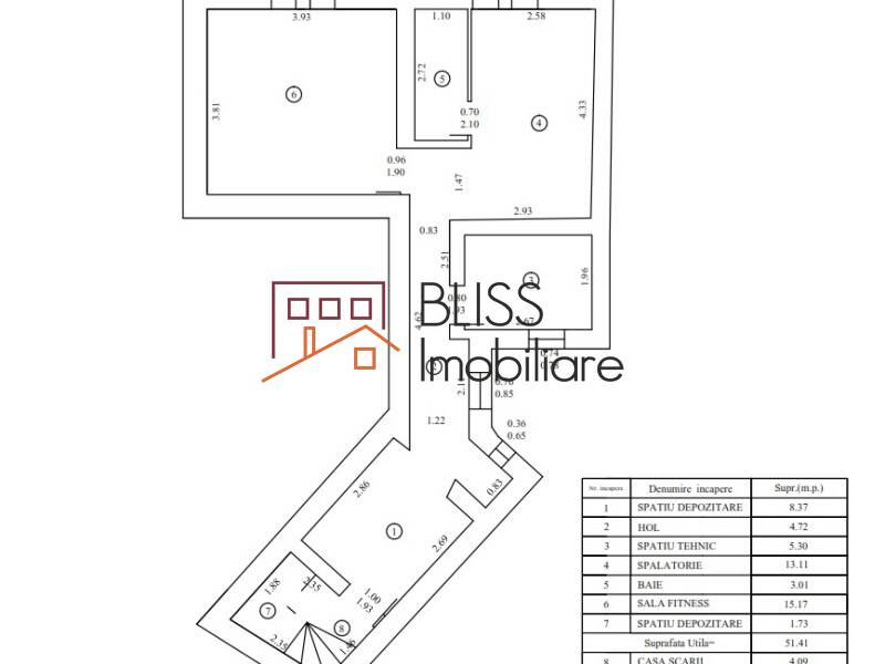 Casa de Inchiriat KM 0 | Ultracentral - 8 Camere - ID:36095 | Bliss Imobiliare / Photo 24 - BLISS Imobiliare