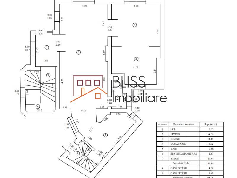 House for Rent KM 0 | Ultracentral, Bucharest - 6 Bedroom - ID:36095 | Bliss Imobiliare / Photo 25 - BLISS Imobiliare