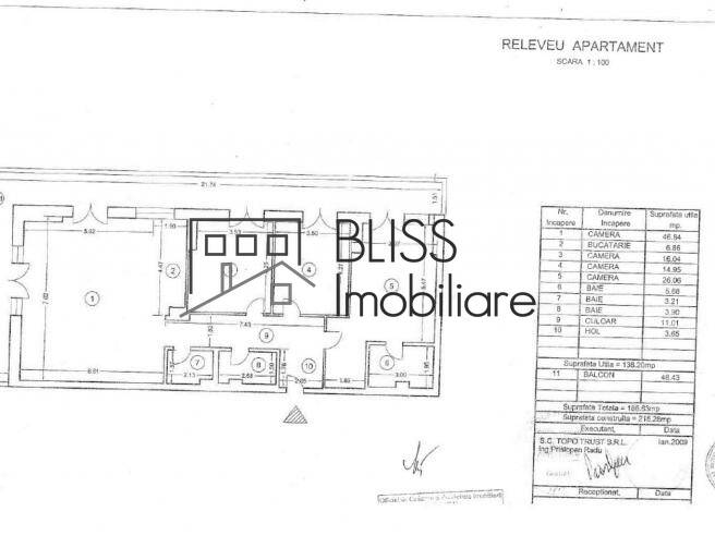 Apartment for Rent Herastrau | Nordului, Bucharest - 3 Bedroom - ID:43873 | Bliss Imobiliare / Photo 1 - BLISS Imobiliare