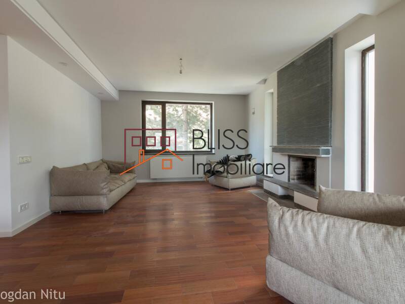 Villa for Rent Iancu Nicolae | Pipera, Bucharest / Ilfov - 5 Bedroom - ID:44284 | Bliss Imobiliare / Photo 2 - BLISS Imobiliare