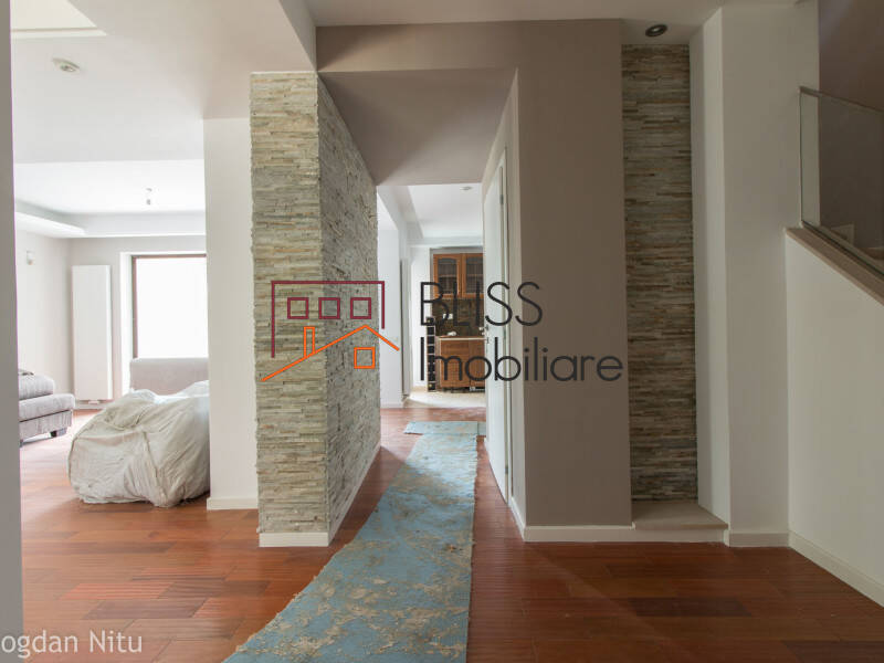 Villa for Rent Iancu Nicolae | Pipera, Bucharest / Ilfov - 5 Bedroom - ID:44284 | Bliss Imobiliare / Photo 9 - BLISS Imobiliare
