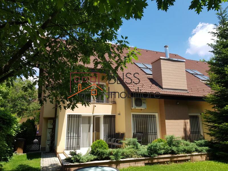 Villa for Rent Iancu Nicolae | Pipera, Bucharest / Ilfov - 5 Bedroom - ID:7177 | Bliss Imobiliare / Photo 1 - BLISS Imobiliare